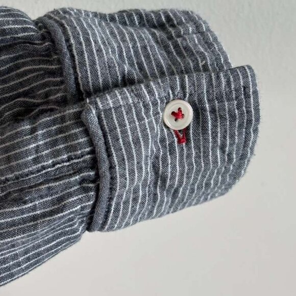 Levis Women Target Striped Pocket Nightgown Gray Size XL - Picture 12 of 12